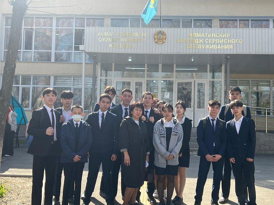«Jas Skills Almaty» қалалық кәсіби шеберлік чемпионатына №188 МГ 9-сынып оқушыларына "Ашық есік" күні өтті.