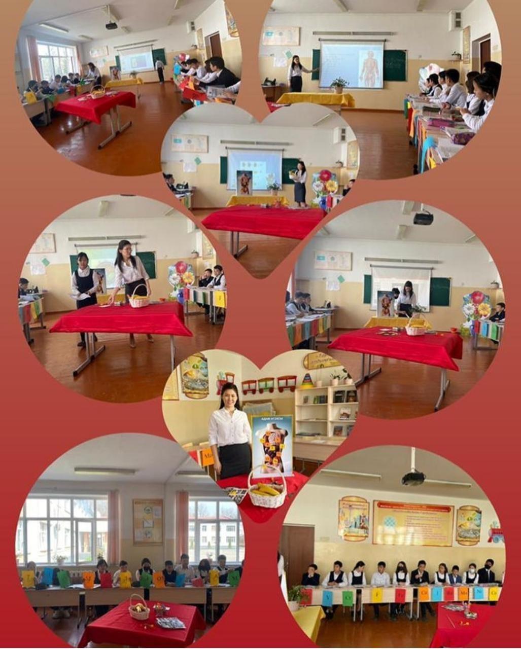 "Жас келсе, іске” апталығы аясында 04.04.2022ж. 7”Ә” сыныбында "Адам ағзасындағы химиялық элементтер” тақырыбында ашық сабақ өткізілді.Өткізген: химия пәнінің мұғалімі Айтқали Жазира Болатханқызы.