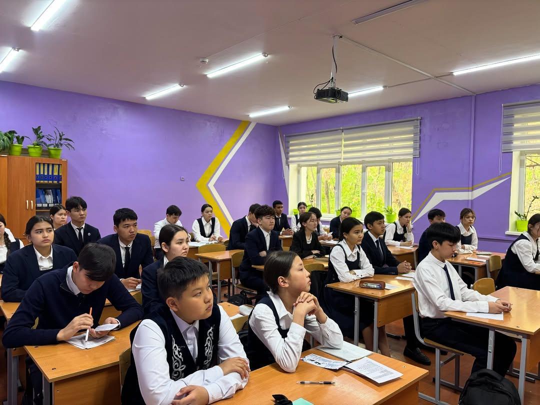 Алматы қаласы, Наурызбай ауданы 188 мектеп-гимназиясында 9-11 сынып аралығында қауіпсіздік сабақтары өткізілді📌