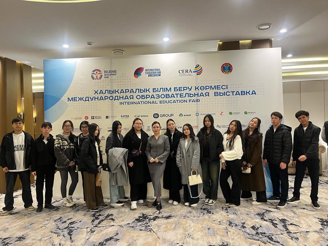 10 сынып оқушылары «International Education Fair 2025» халықаралық білім беру көрмесі өтті!
